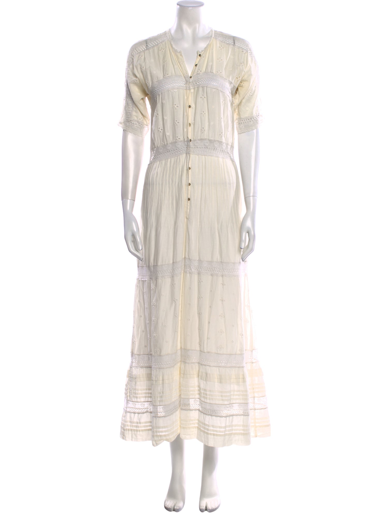 Ulla Johnson V-Neck Long Dress