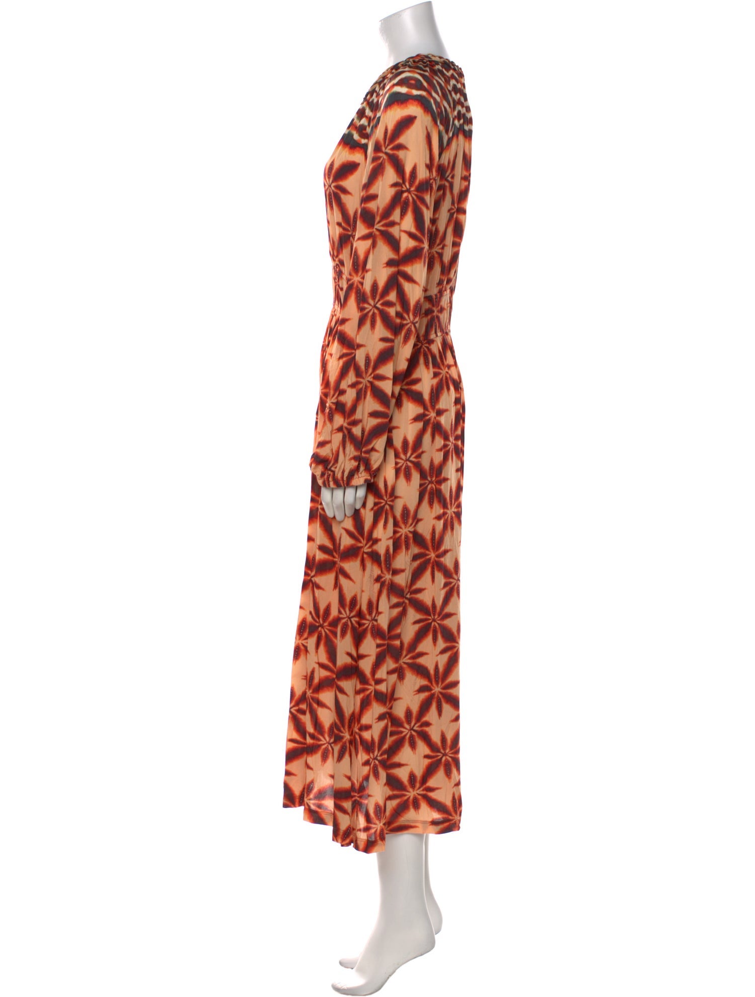 Ulla Johnson Printed Long Dress w/ Tags