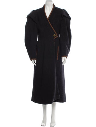 Ulla Johnson Wool Faux Fur Coat