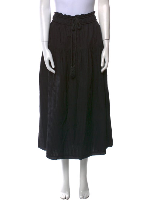 Ulla Johnson Ruffle Embellishment Midi Length Skirt