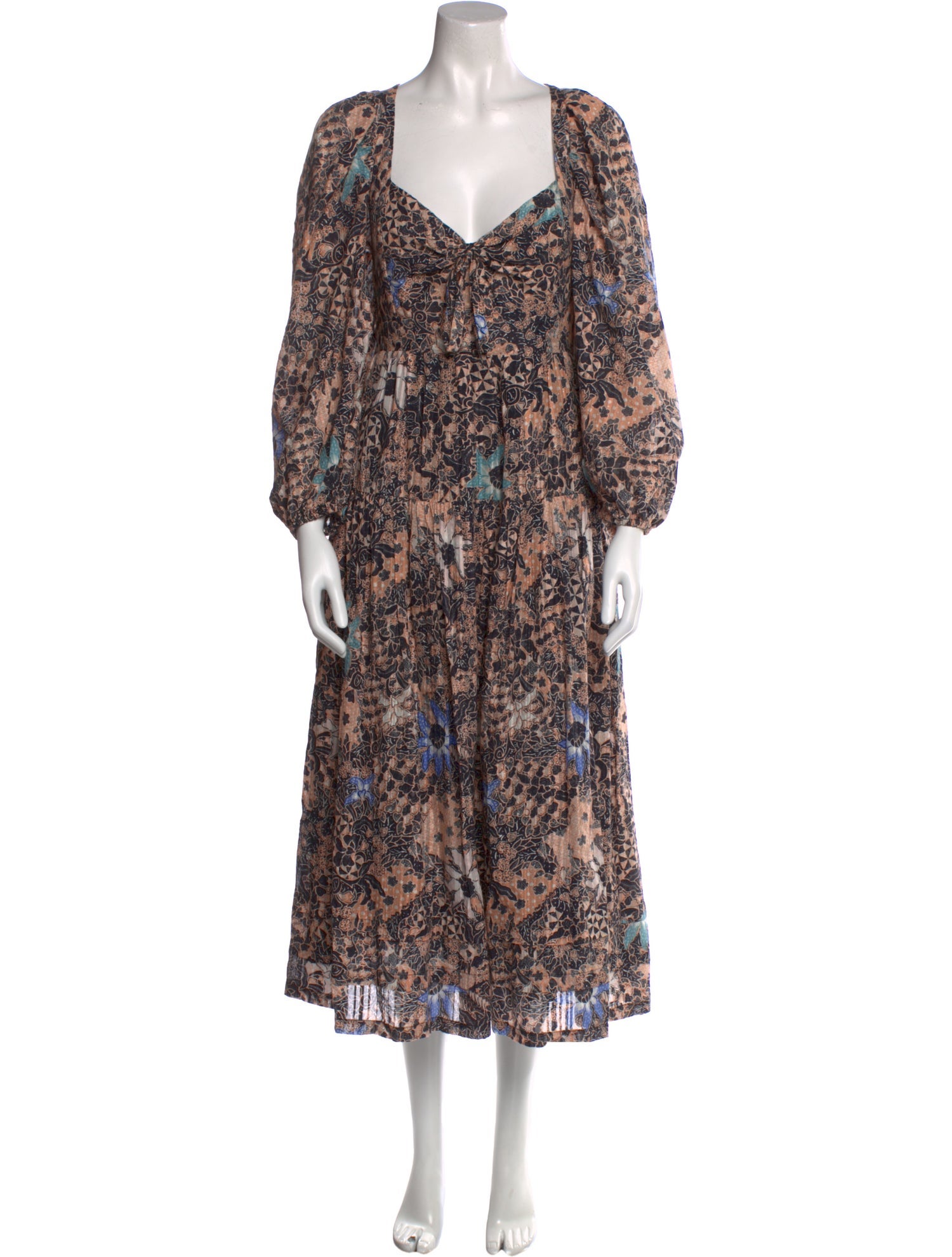 Ulla Johnson Printed Long Dress