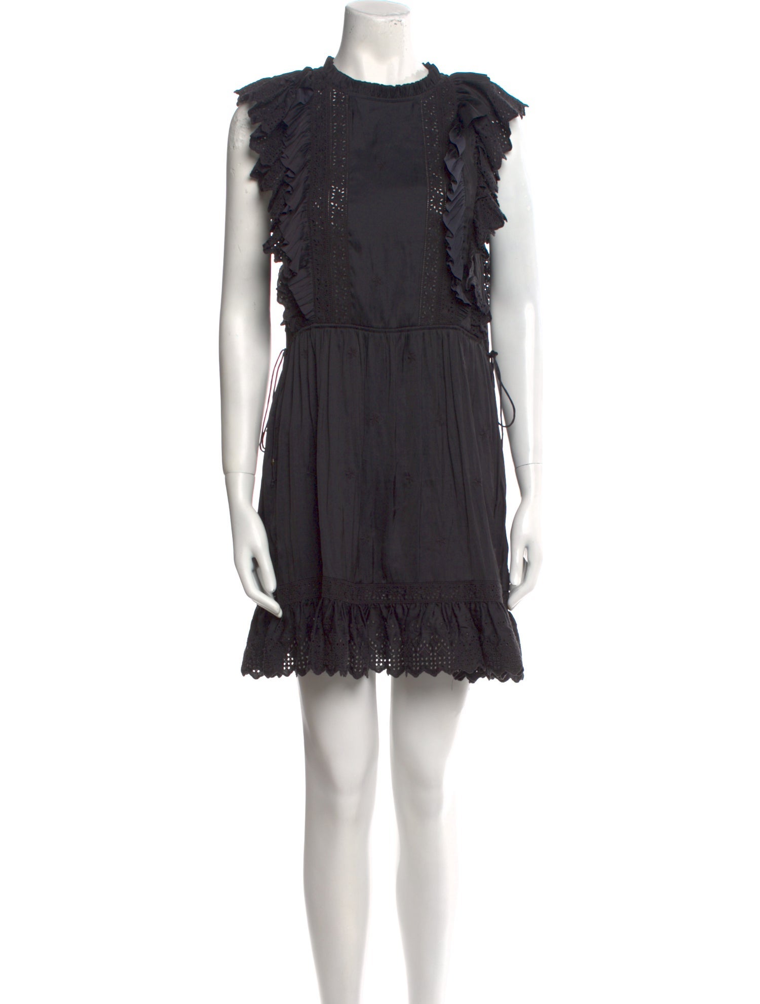 Ulla Johnson Crew Neck Mini Dress