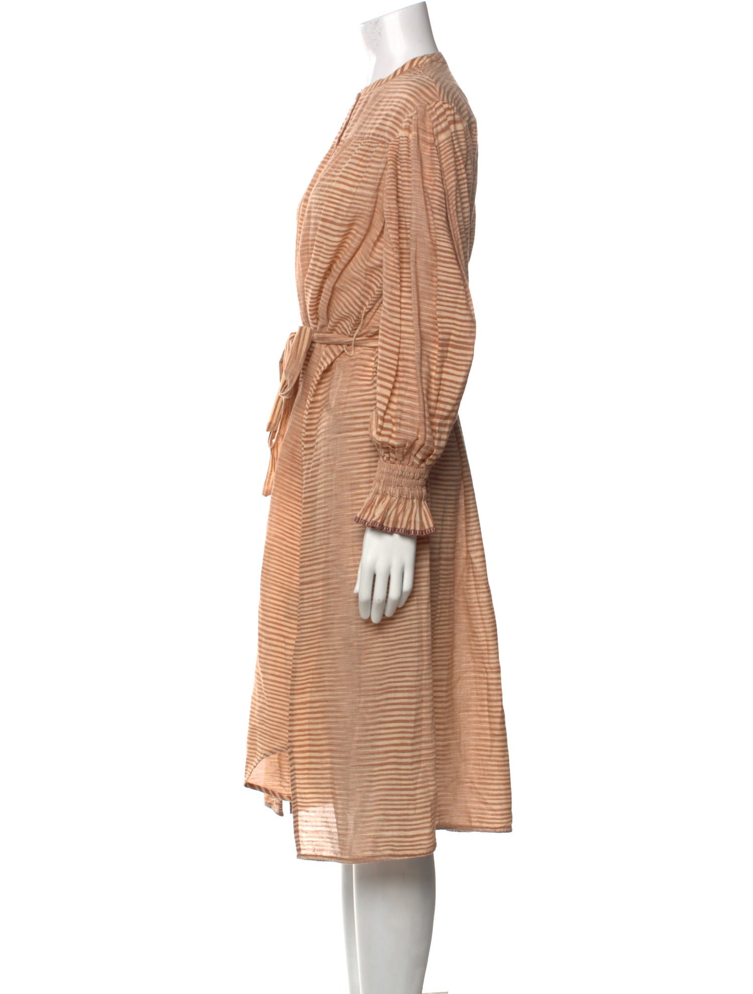 Ulla Johnson Crew Neck Midi Length Dress