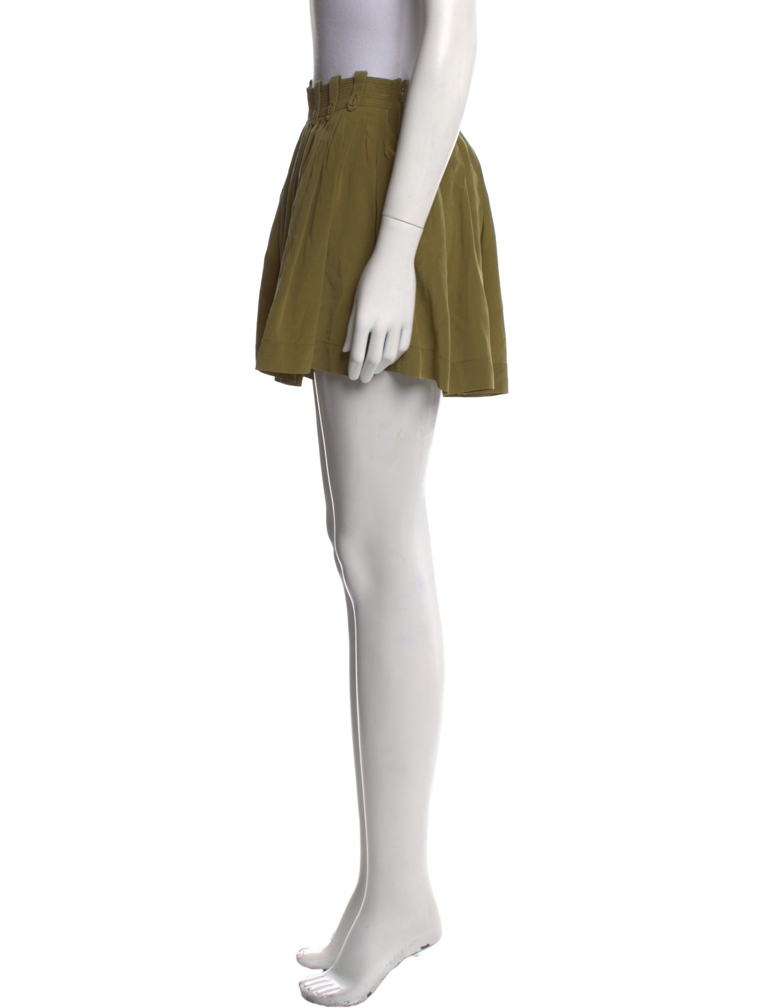 Ulla Johnson Silk Mini Shorts