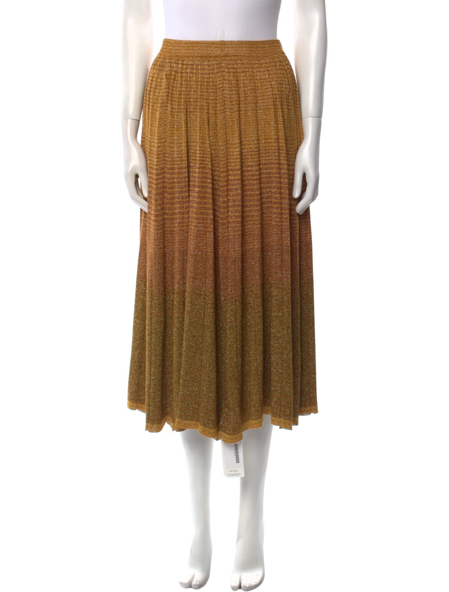 Ulla Johnson Glitter Accents Midi Length Skirt