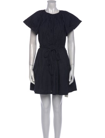 Ulla Johnson Crew Neck Mini Dress