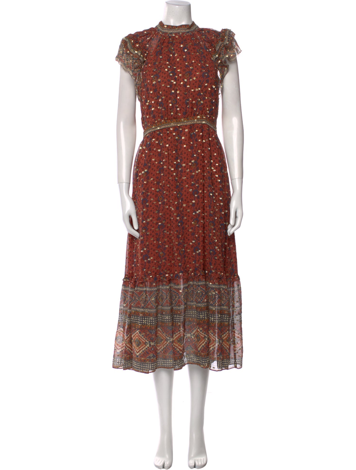 Ulla Johnson Silk Long Dress