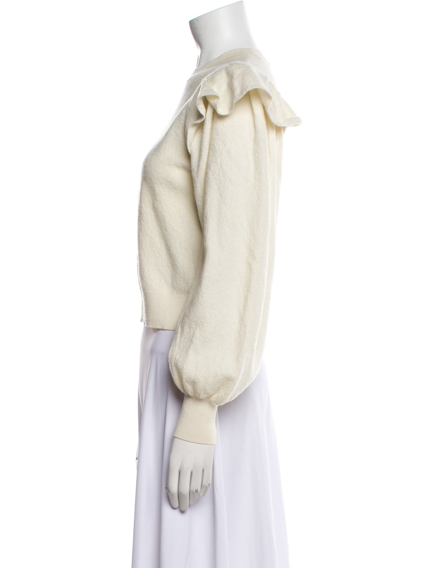 Ulla Johnson Merino Wool Crew Neck Sweater