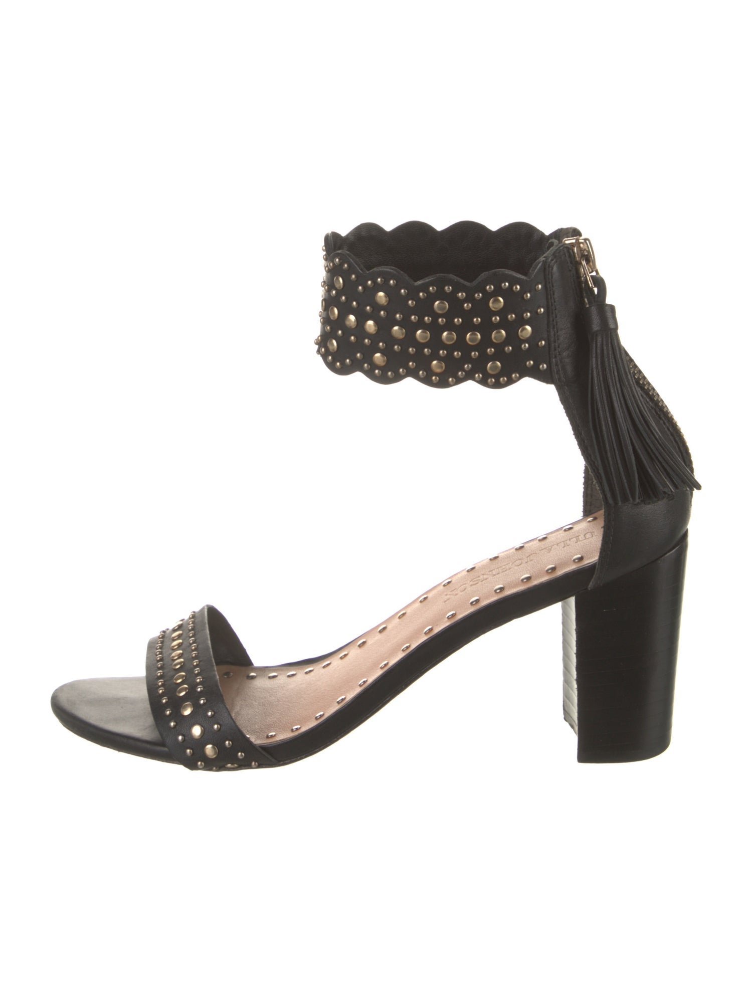 Ulla Johnson Leather Tassel Accents Sandals