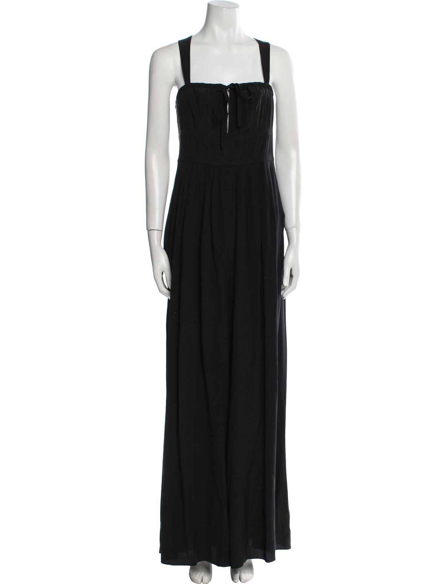 Ulla Johnson Silk Square Neckline Jumpsuit