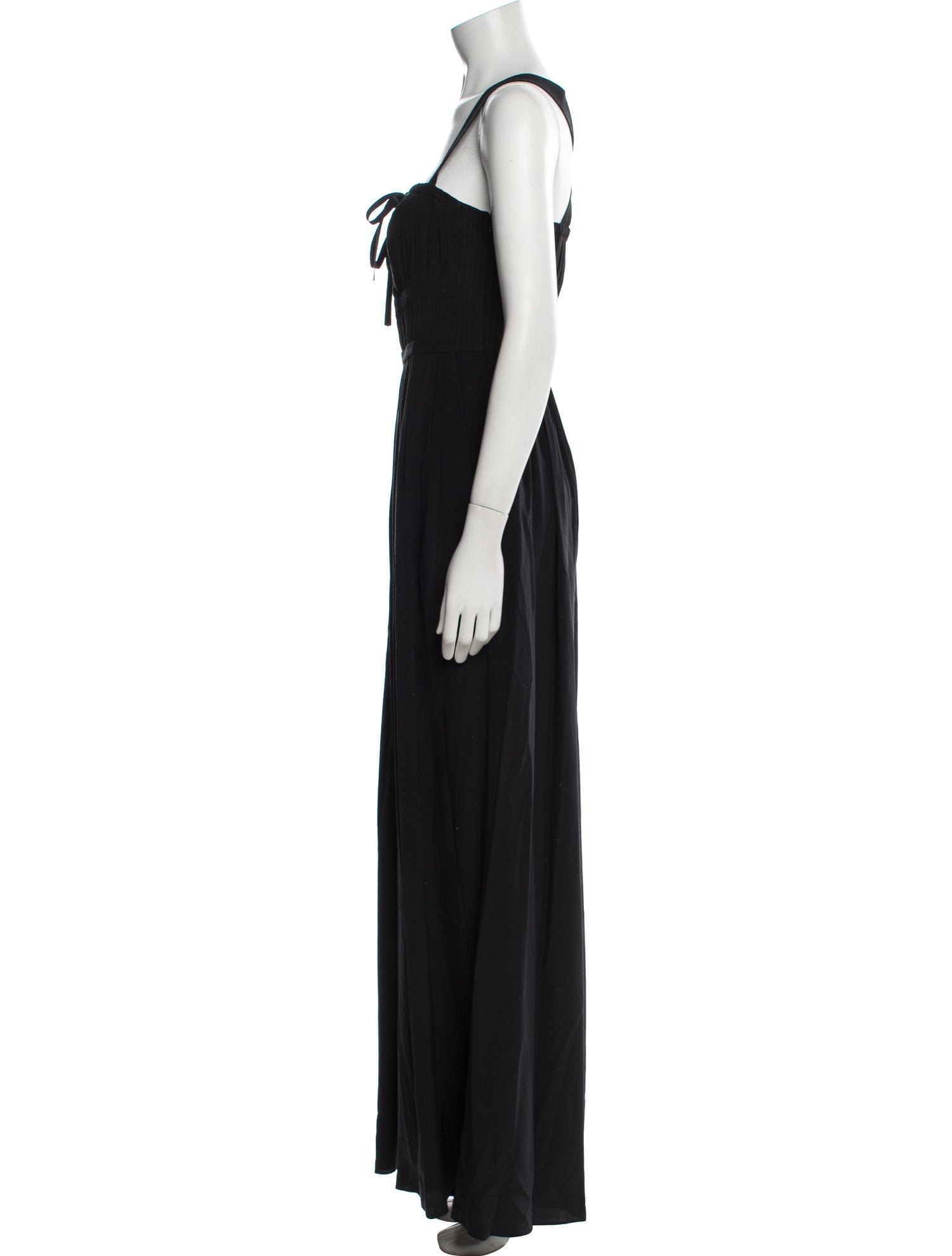 Ulla Johnson Silk Square Neckline Jumpsuit