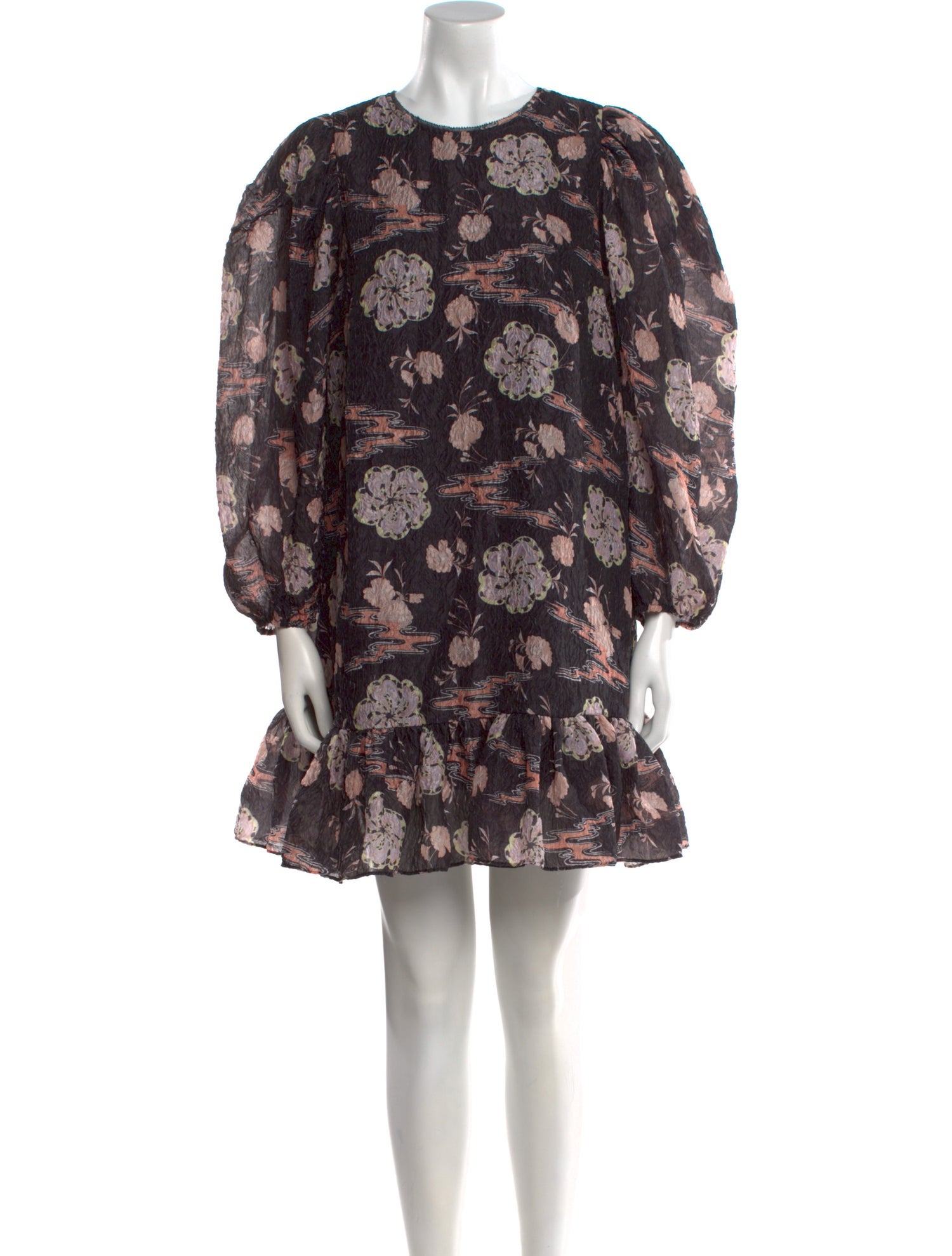 Ulla Johnson Floral Print Mini Dress