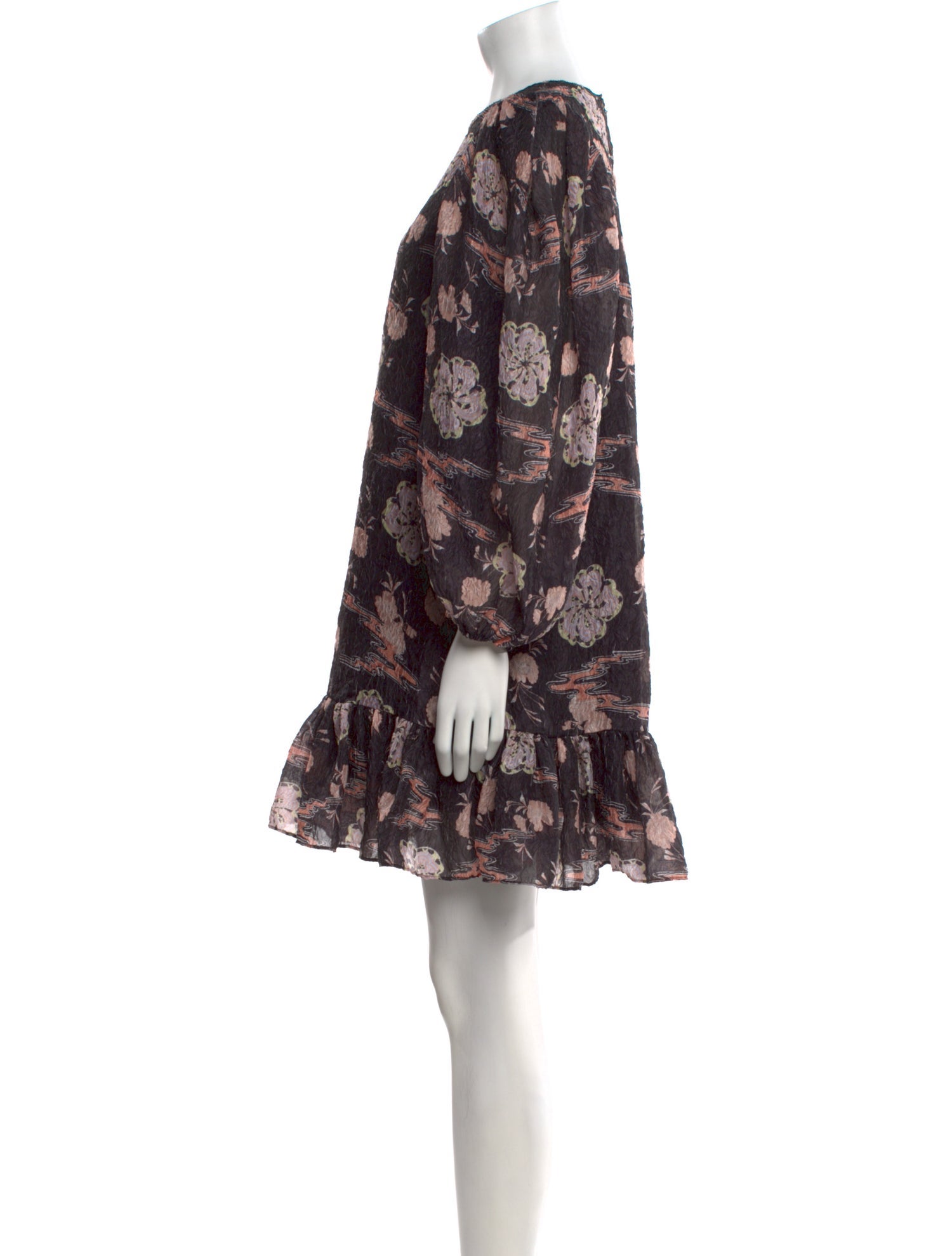 Ulla Johnson Floral Print Mini Dress