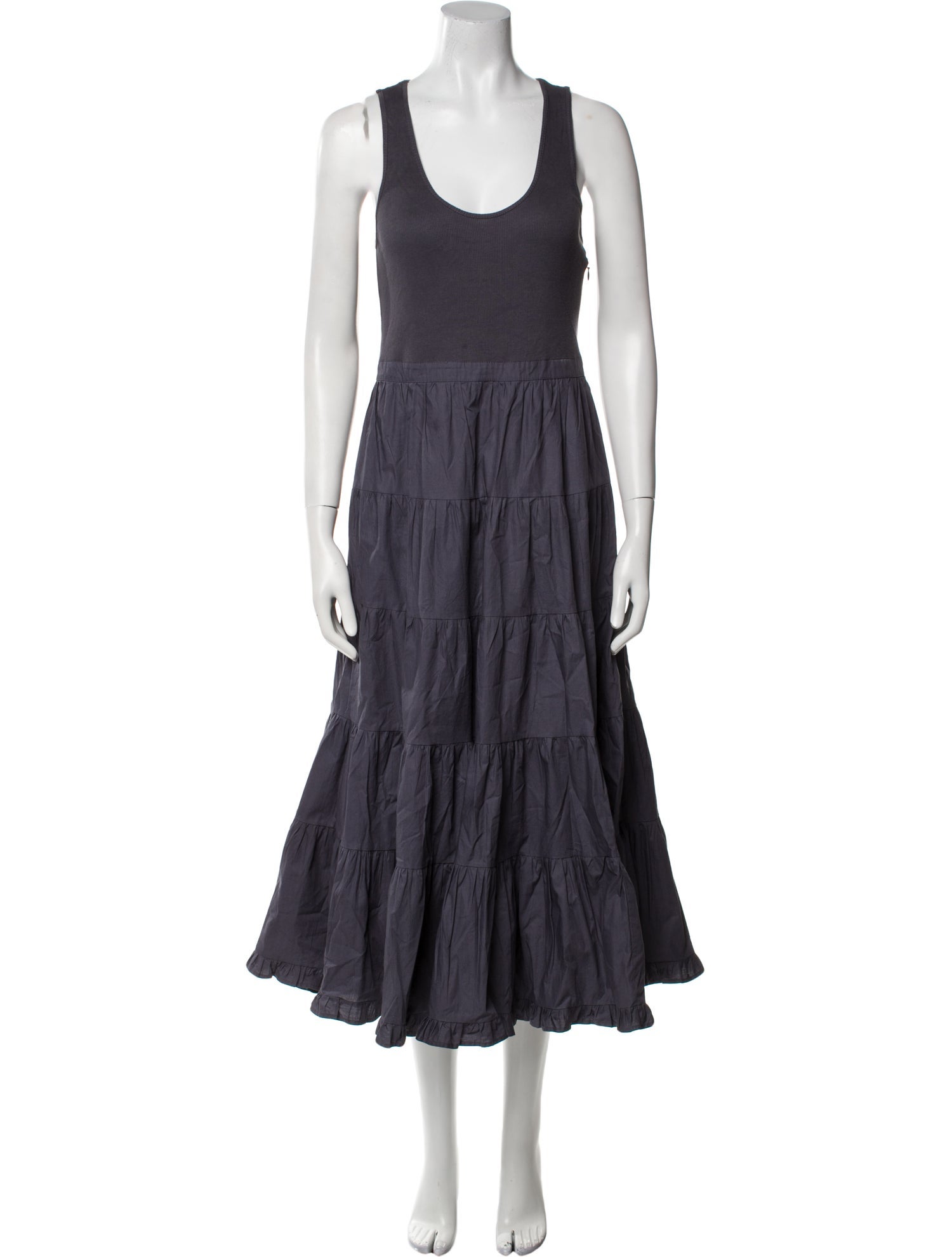 Ulla Johnson Scoop Neck Long Dress