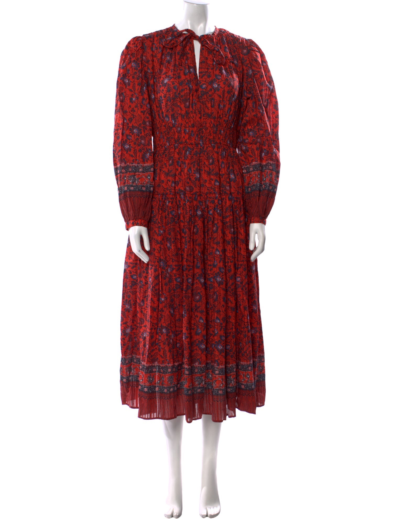 Ulla Johnson Floral Print Long Dress w/ Tags