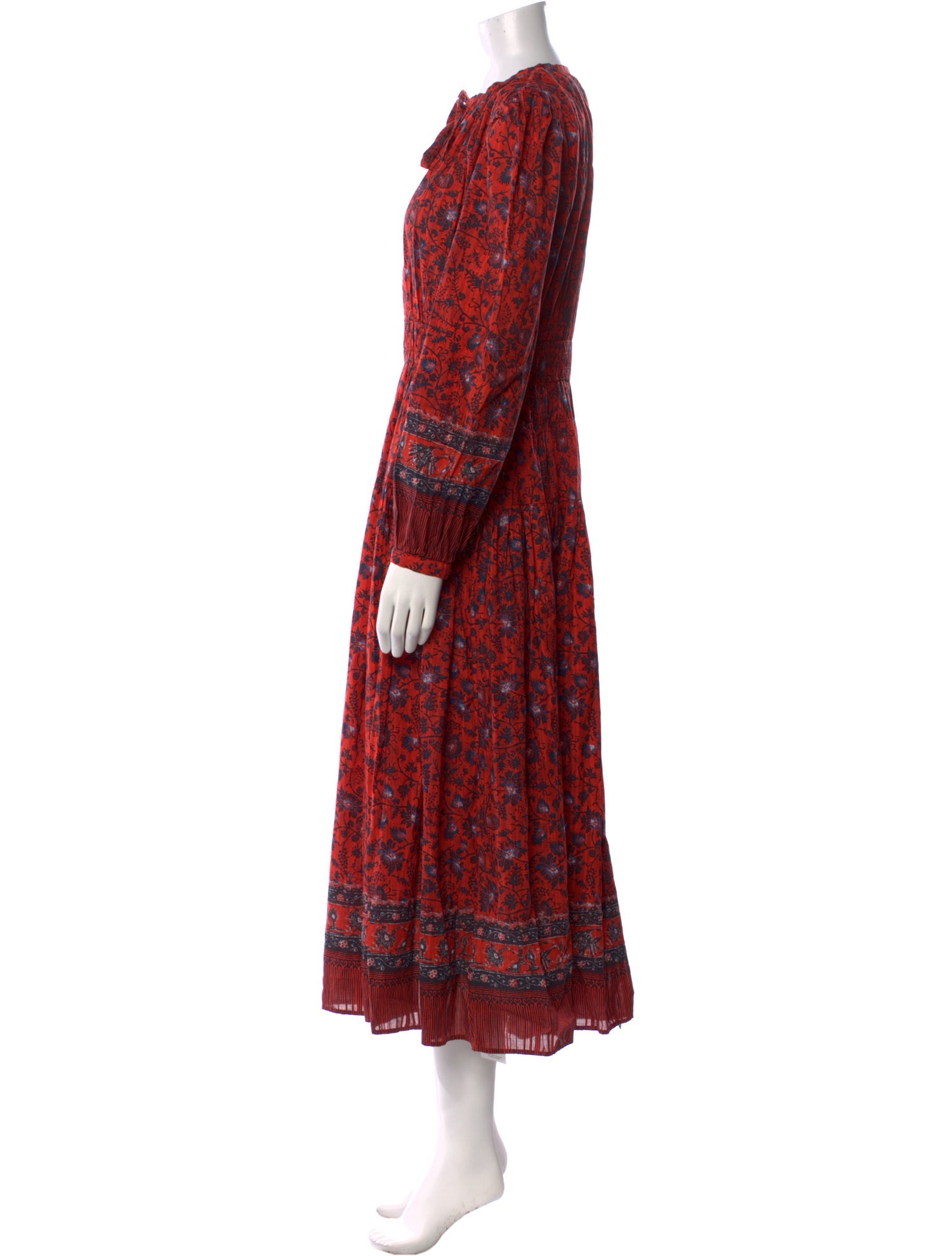 Ulla Johnson Floral Print Long Dress w/ Tags