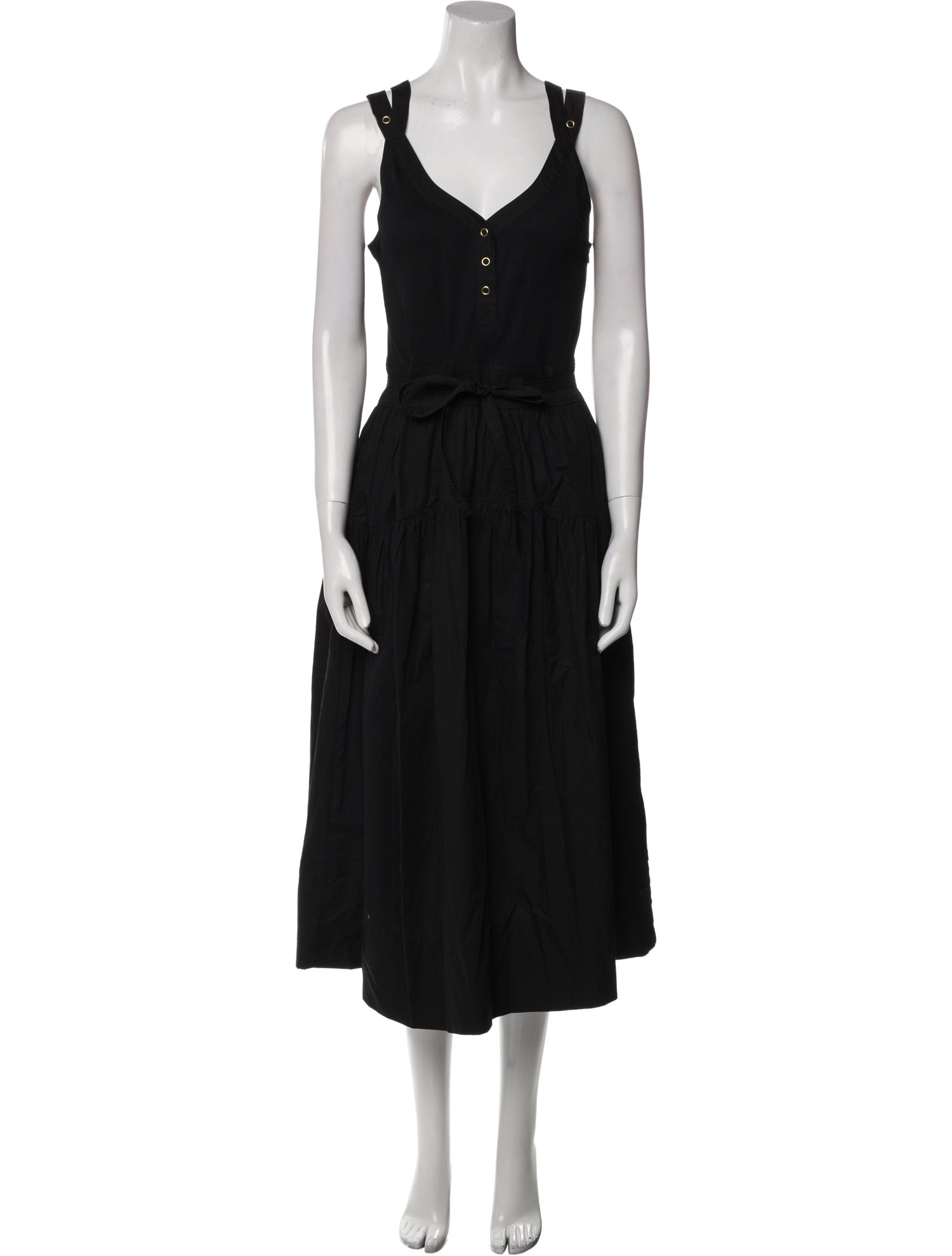 Ulla Johnson V-Neck Long Dress