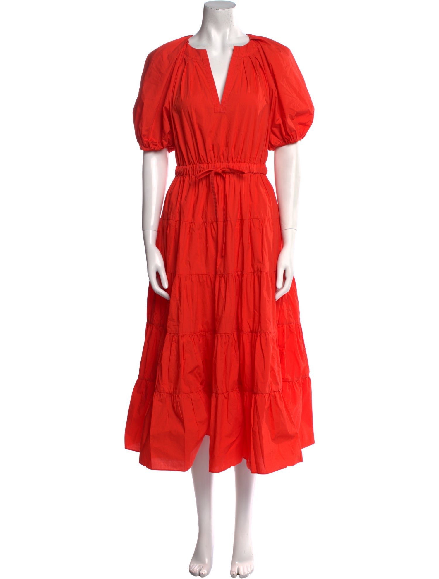 Ulla Johnson V-Neck Long Dress