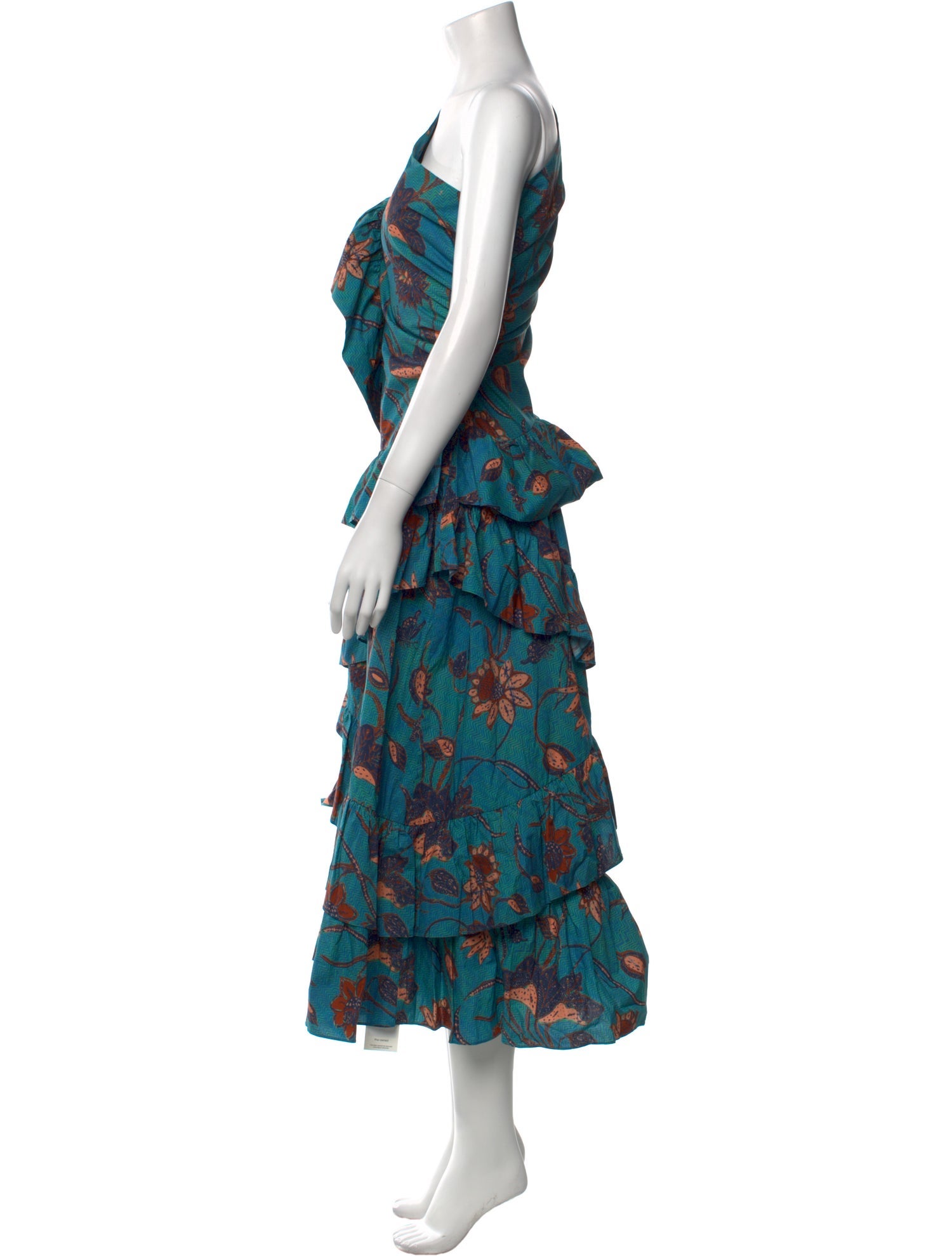 Ulla Johnson Floral Print Long Dress w/ Tags