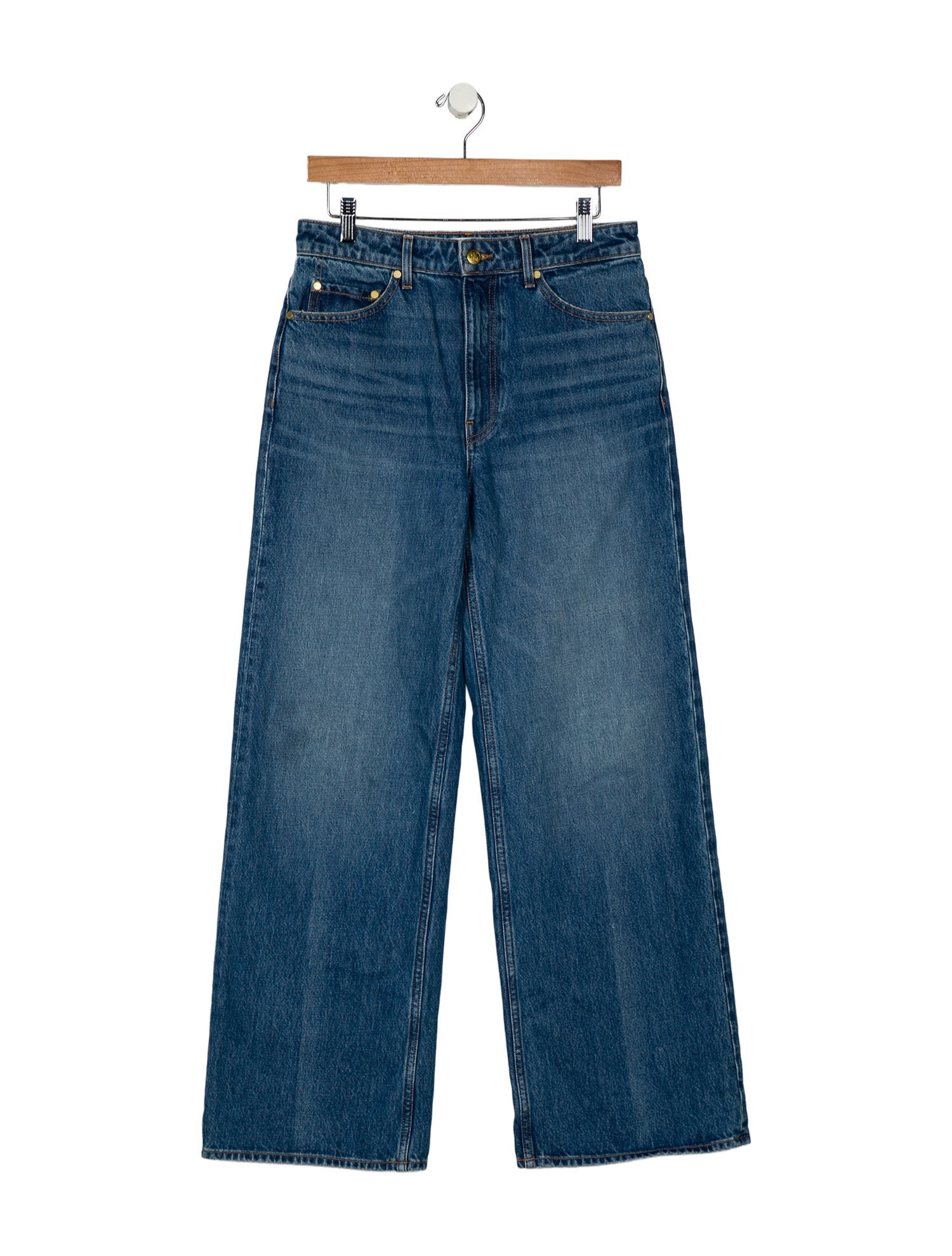 Ulla Johnson High-Rise Wide Leg Jeans