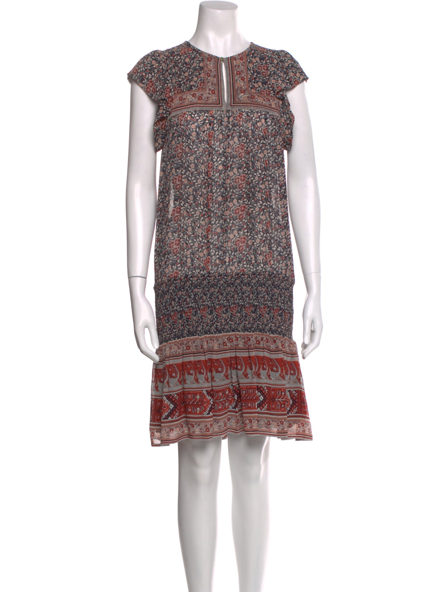 Ulla Johnson Silk Knee-Length Dress