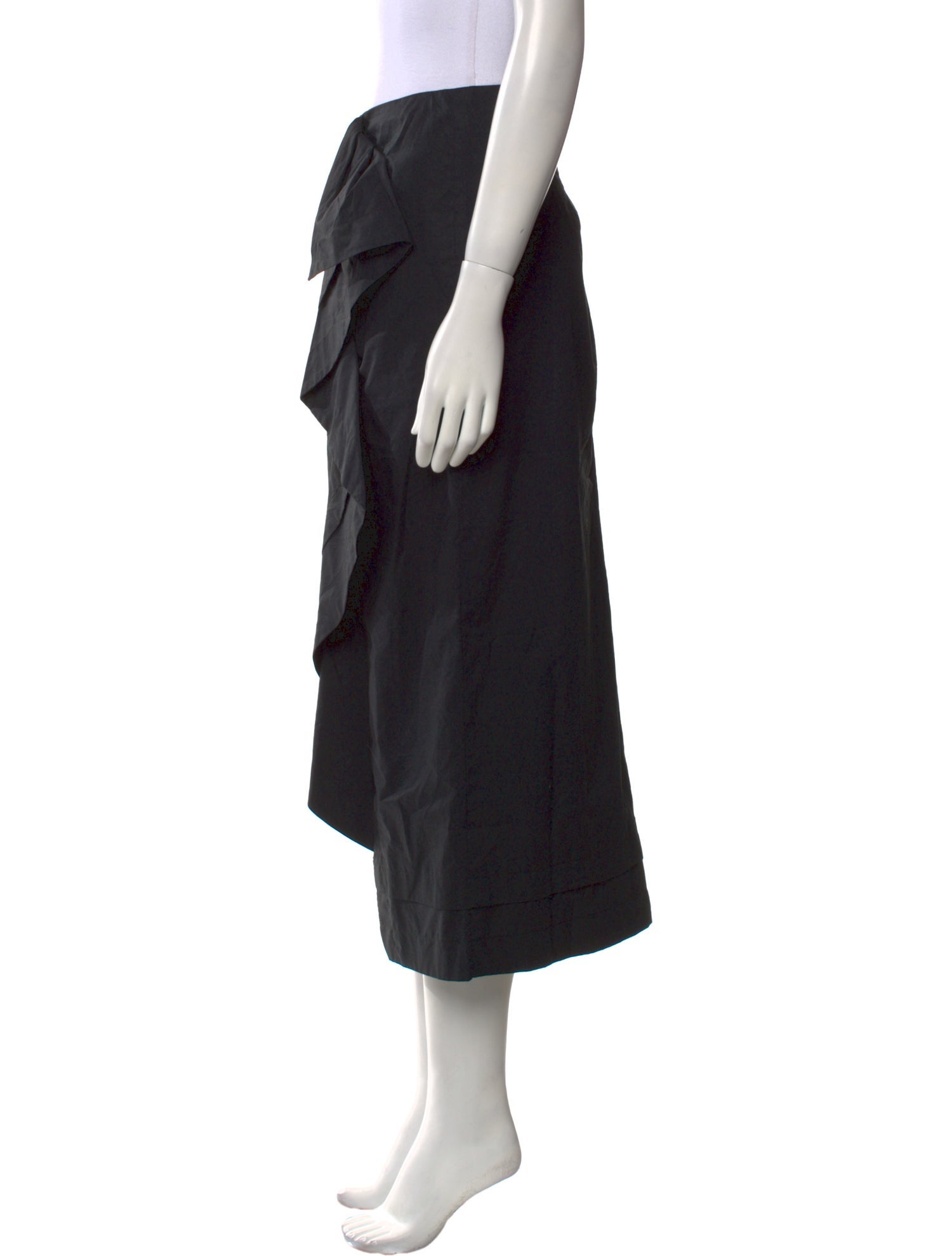 Ulla Johnson Pleated Accents Midi Length Skirt