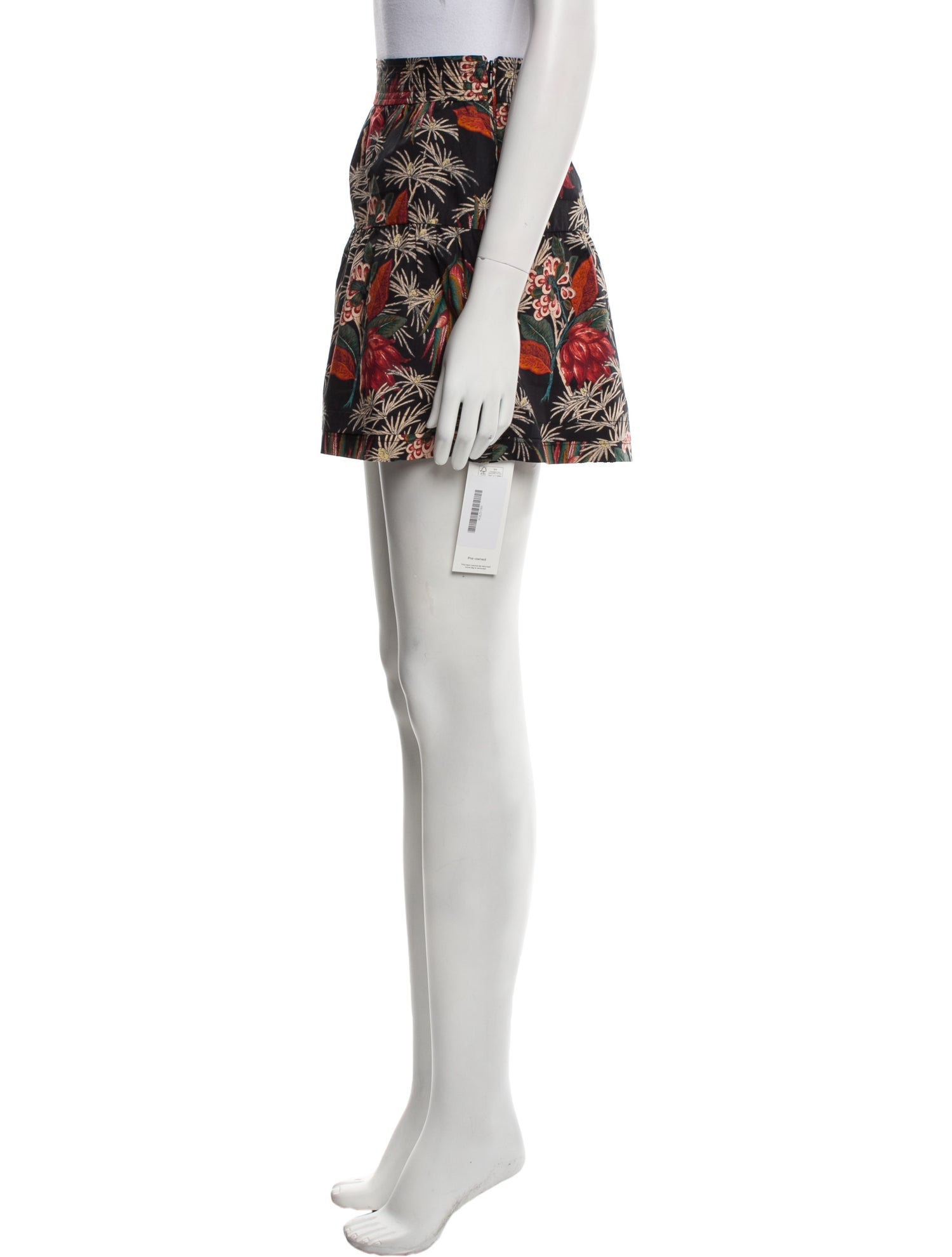 Ulla Johnson Floral Print Mini Shorts w/ Tags