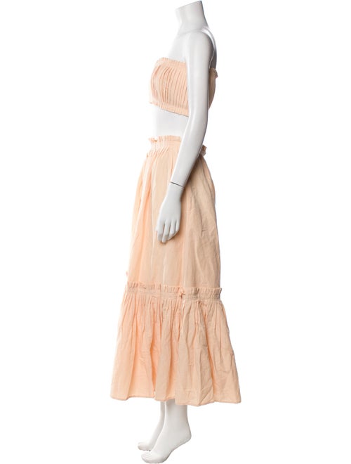 Ulla Johnson Printed Ruffle Embellishment Skirt Set