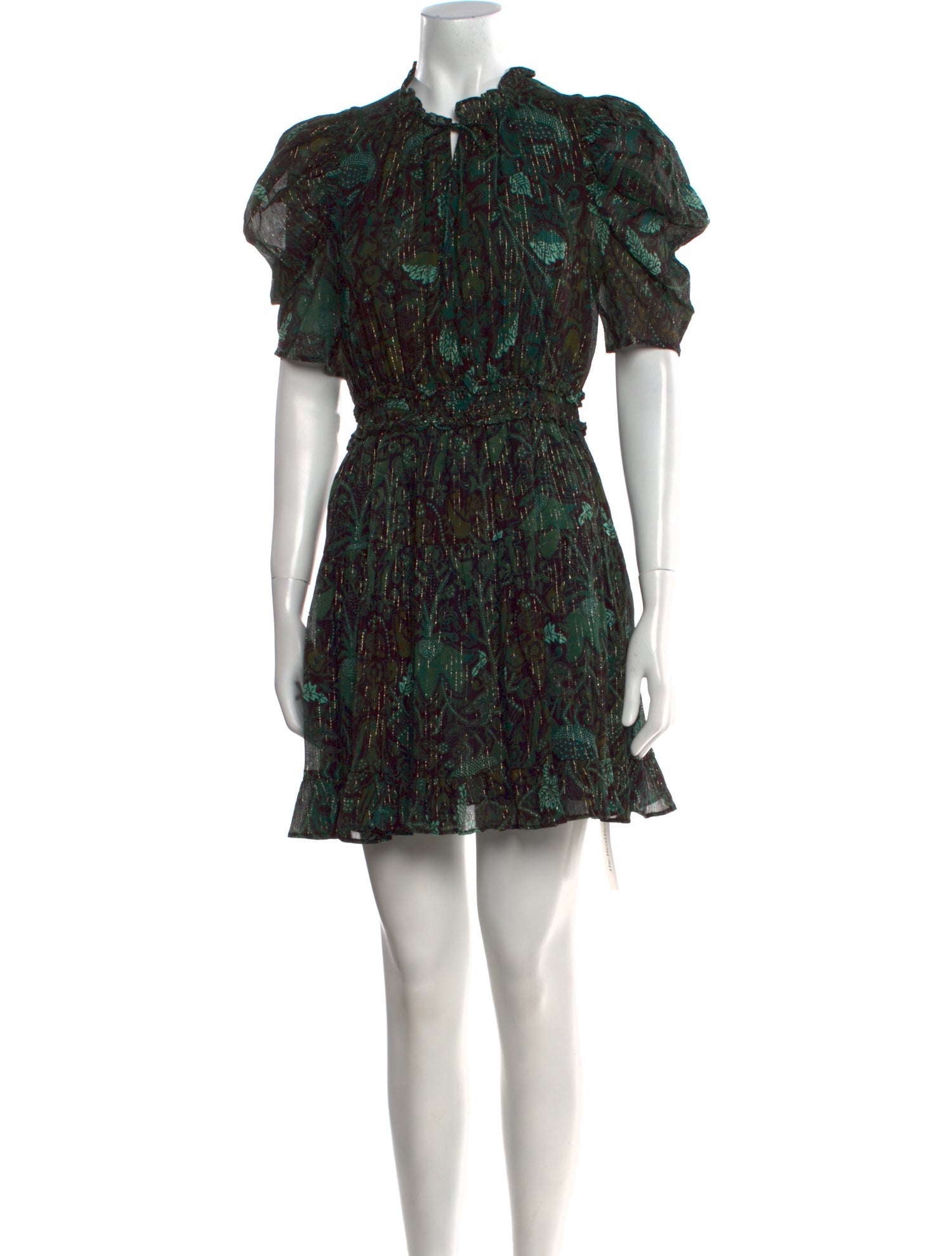 Ulla Johnson Floral Print Mini Dress