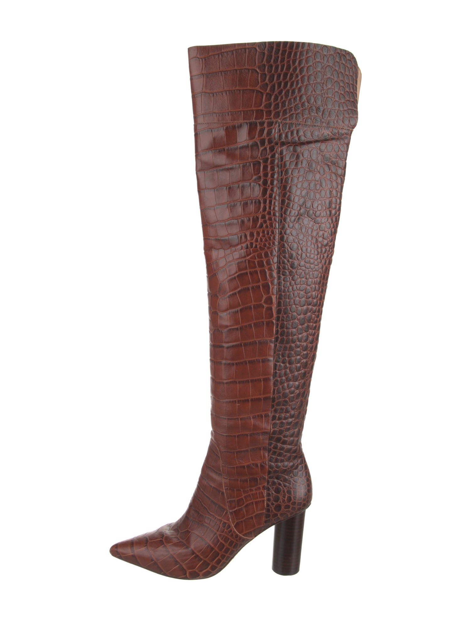 Ulla Johnson Leather Animal Print Boots