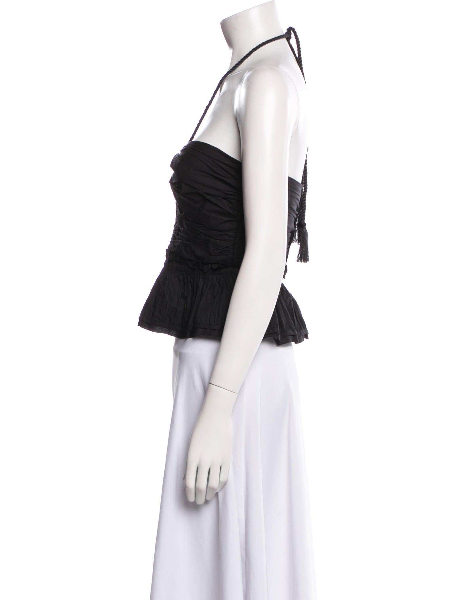 Ulla Johnson Strapless Crop Top