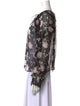 Ulla Johnson Silk Floral Print Blouse