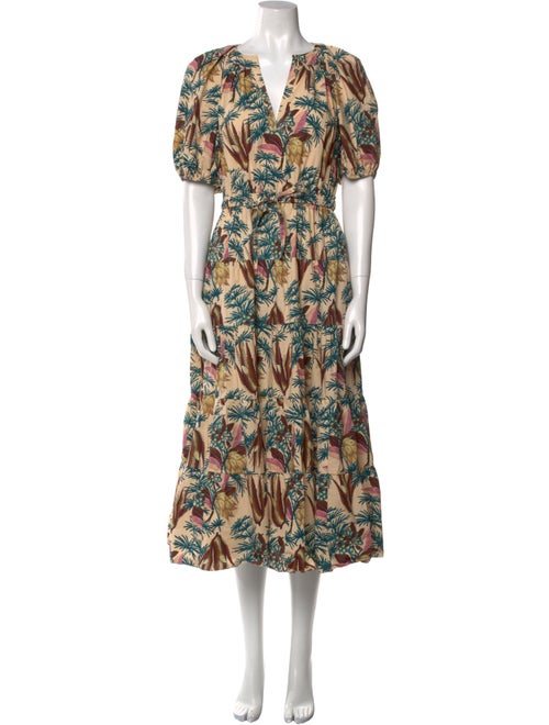 Ulla Johnson Printed Long Dress