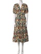 Ulla Johnson Printed Long Dress