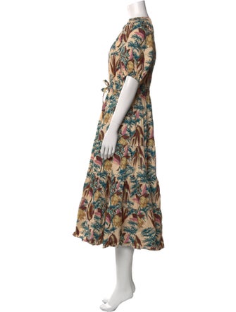 Ulla Johnson Printed Long Dress