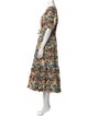 Ulla Johnson Printed Long Dress