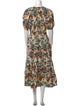 Ulla Johnson Printed Long Dress