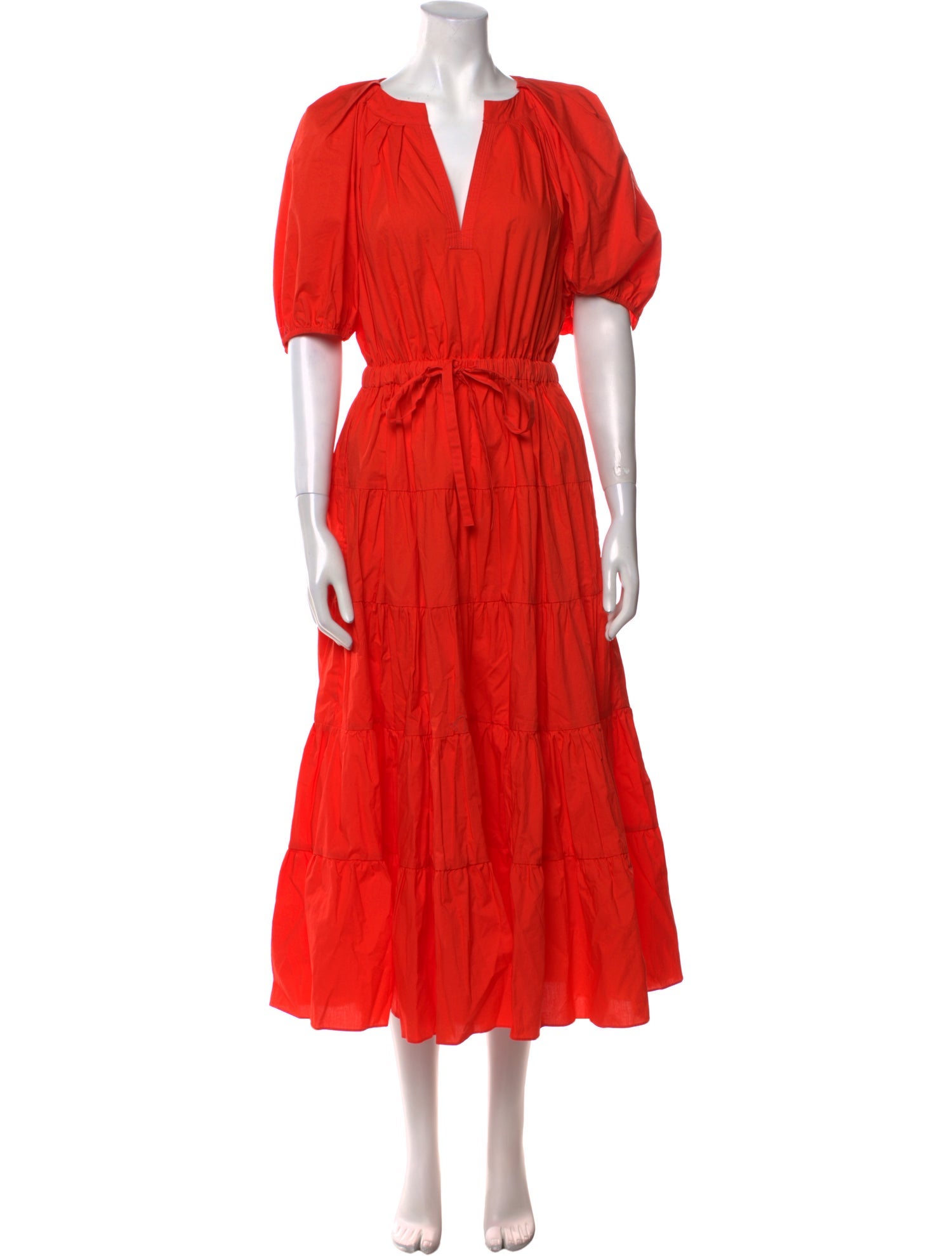 Ulla Johnson V-Neck Long Dress