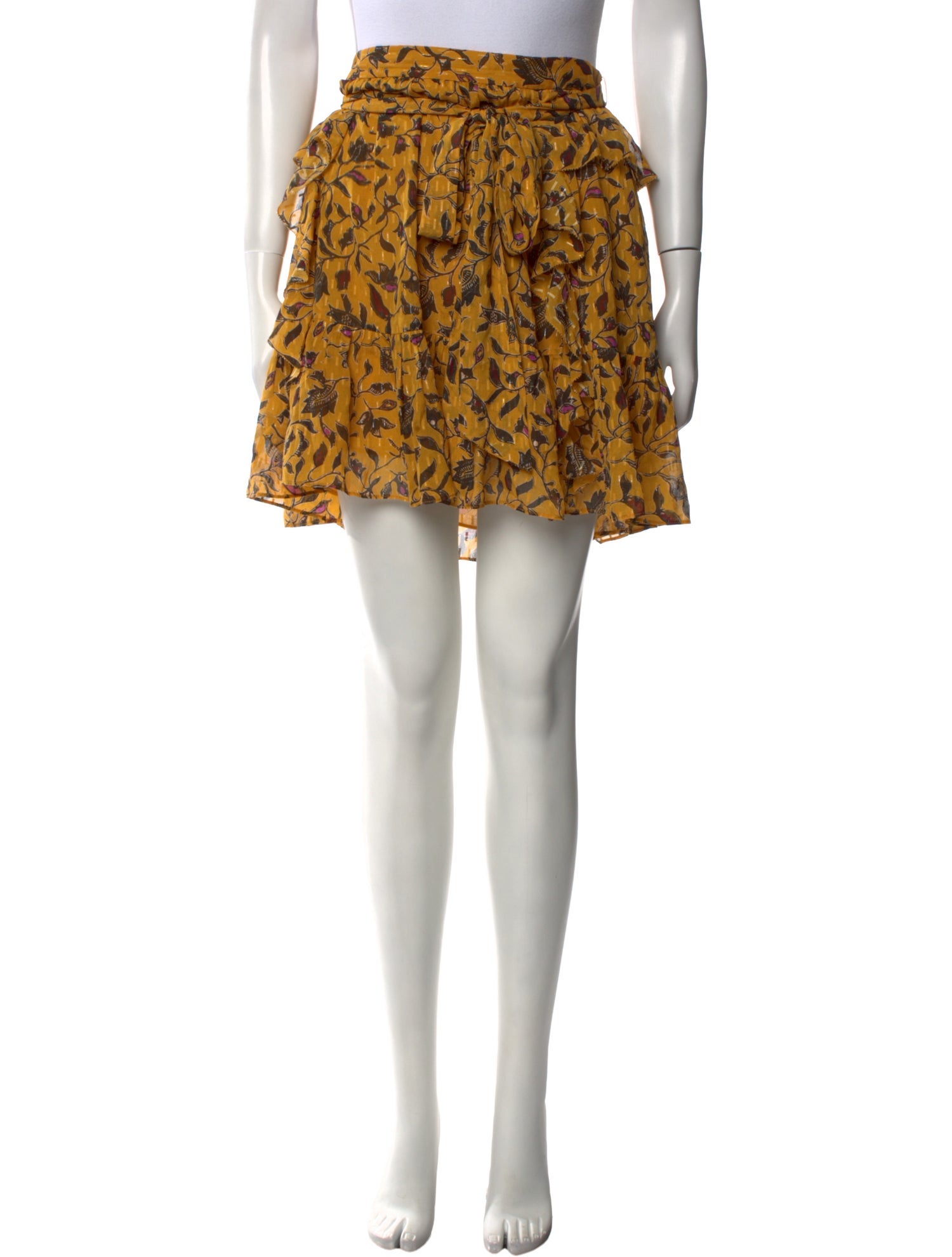 Ulla Johnson Silk Mini Skirt