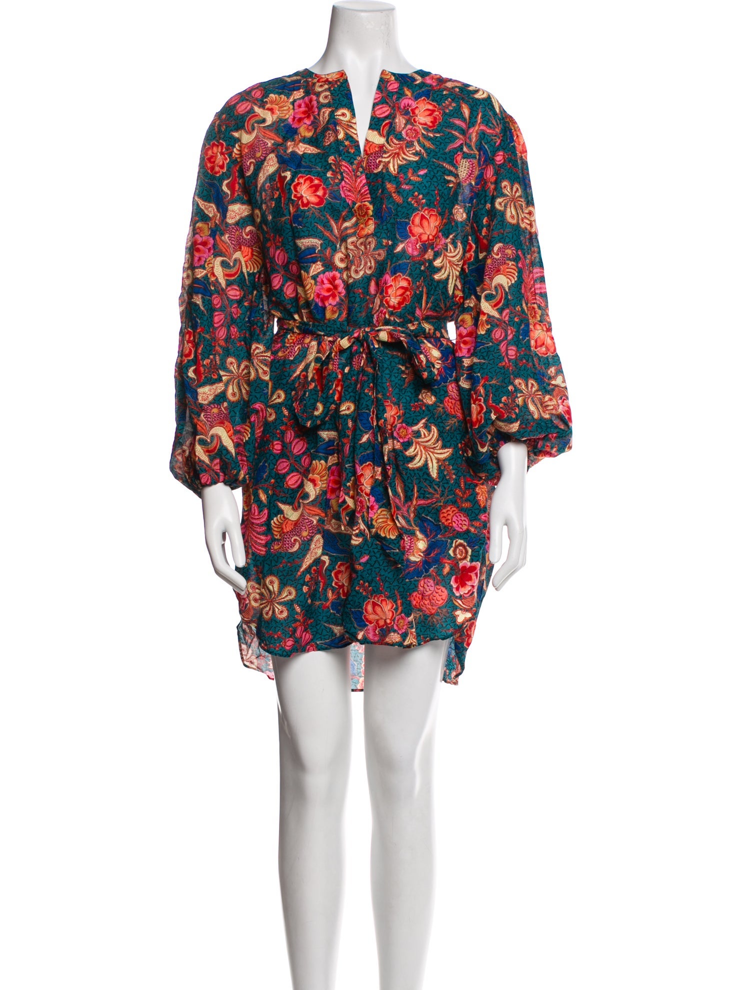 Ulla Johnson Floral Print Knee-Length Dress