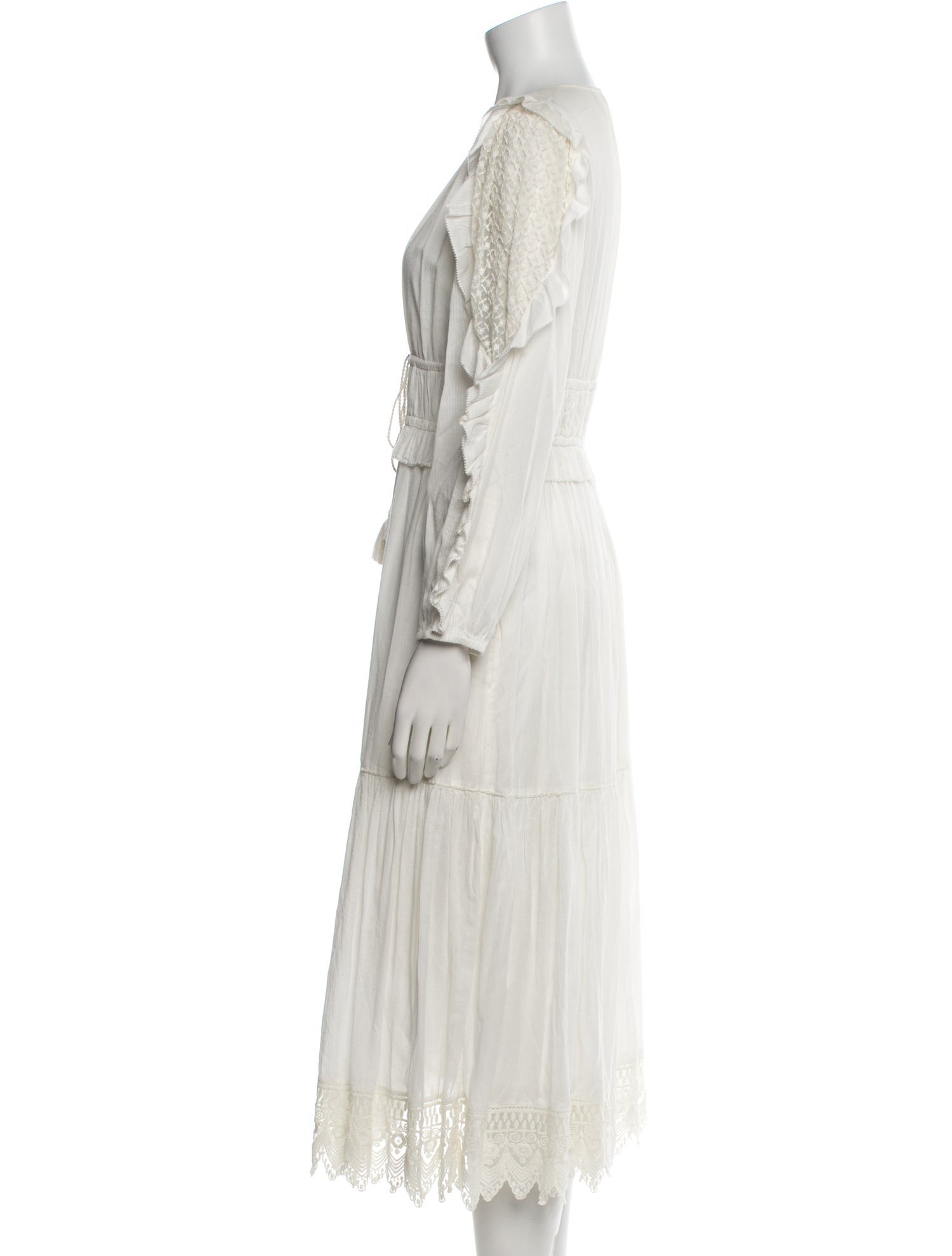 Ulla Johnson V-Neck Long Dress