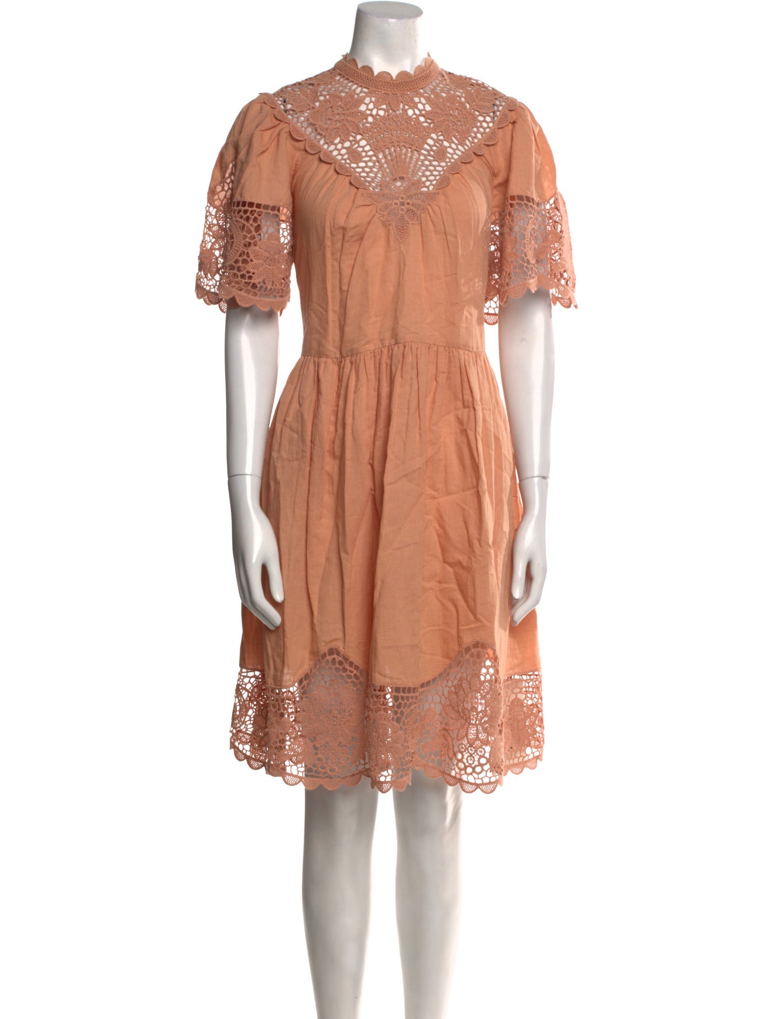 Ulla Johnson Linen Knee-Length Dress