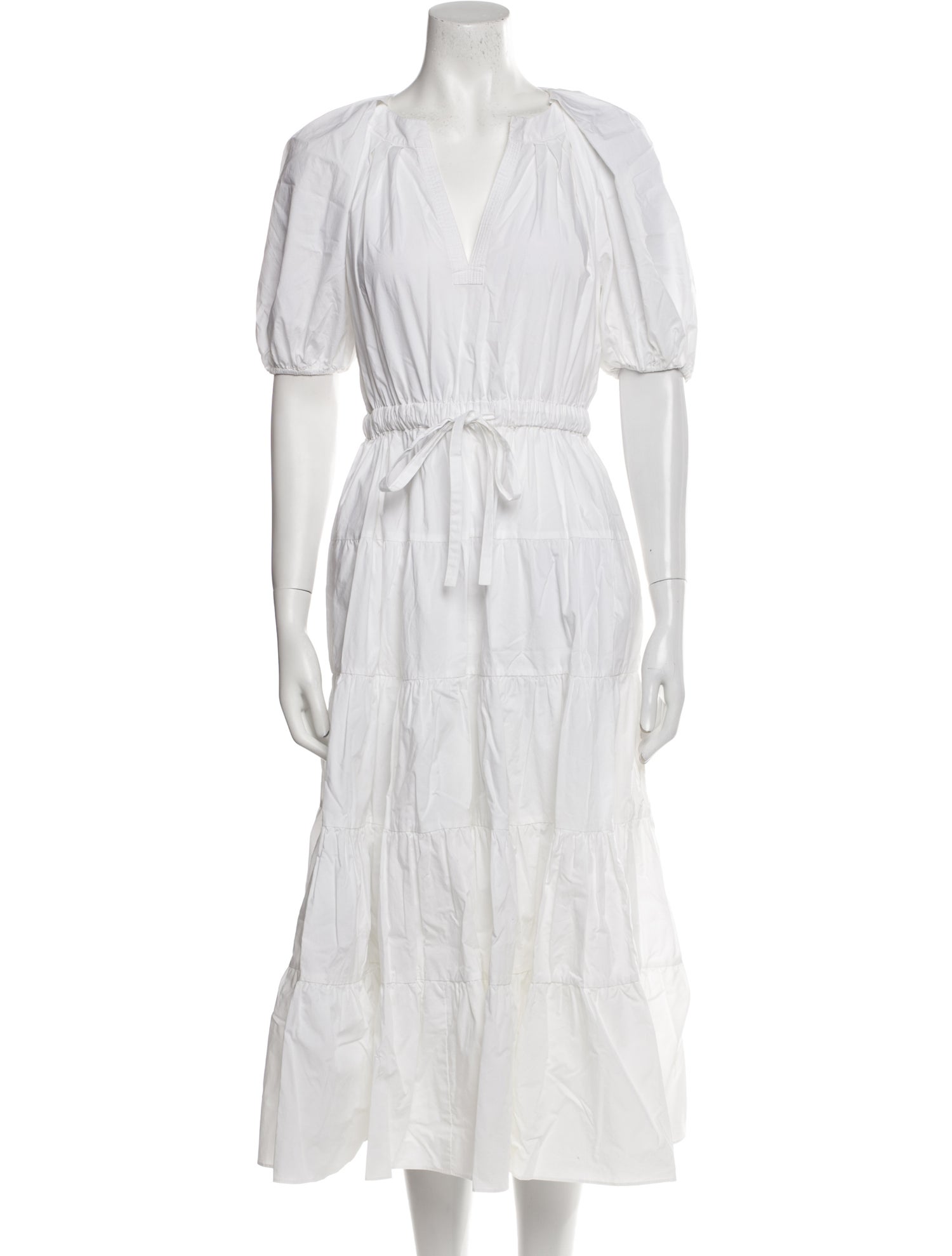 Ulla Johnson V-Neck Long Dress