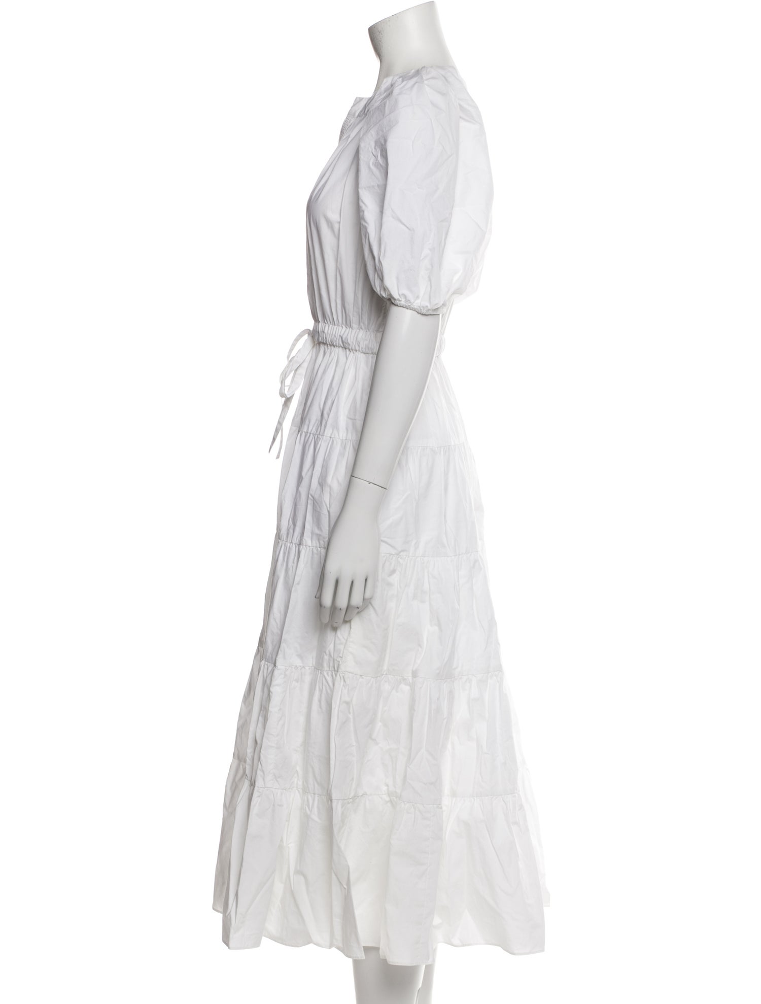 Ulla Johnson V-Neck Long Dress