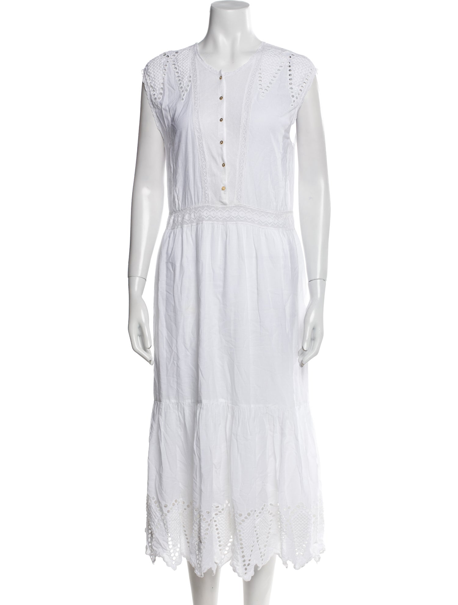 Ulla Johnson V-Neck Long Dress