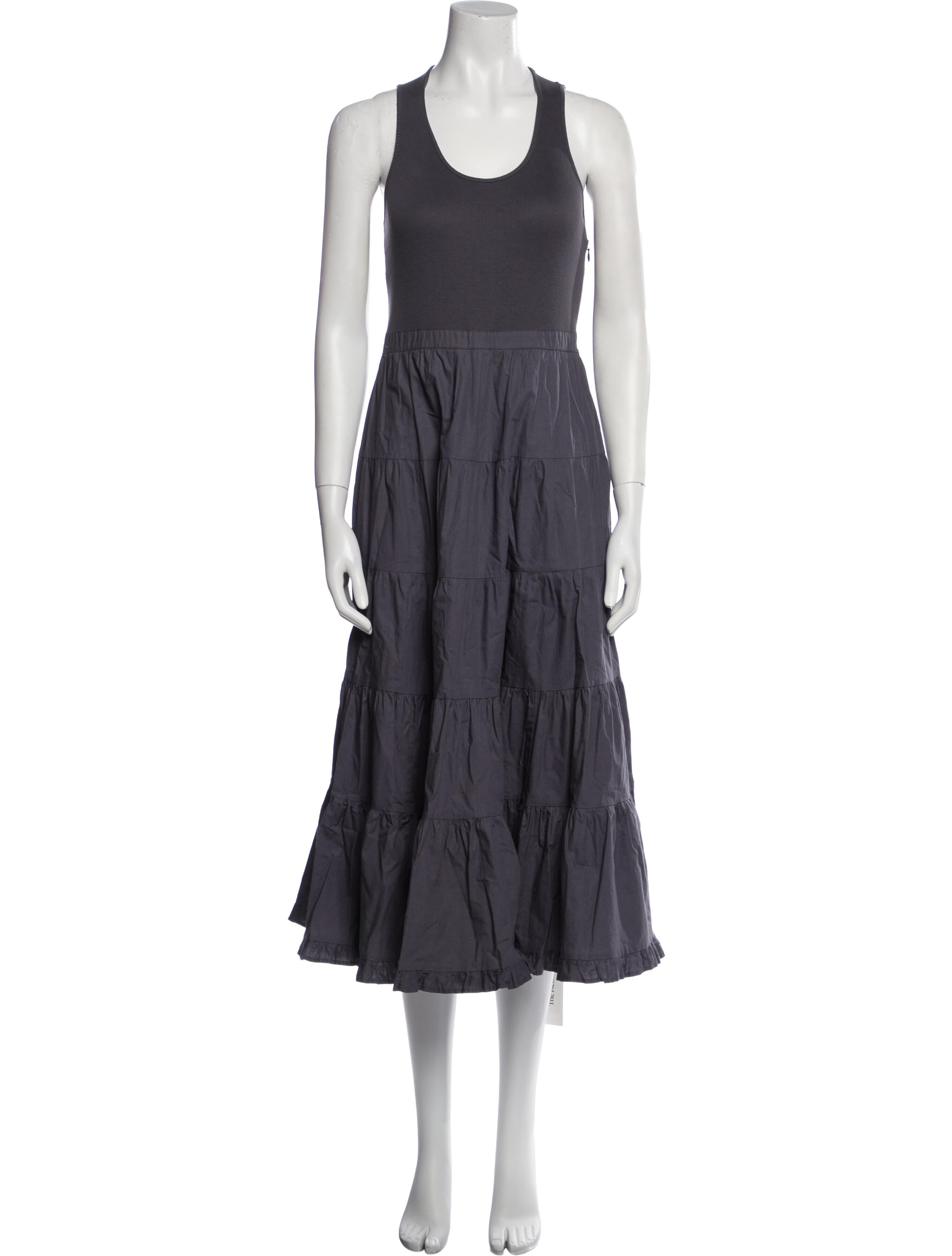 Ulla Johnson Scoop Neck Long Dress