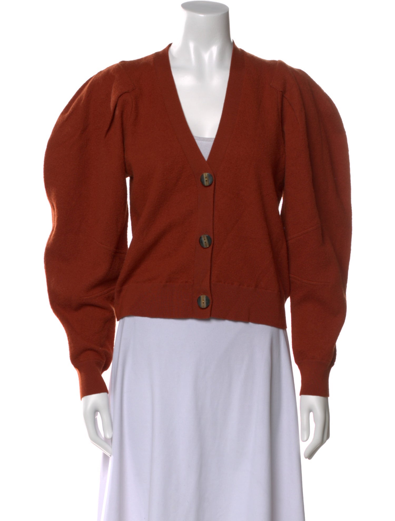 Ulla Johnson Merino Wool V-Neck Sweater