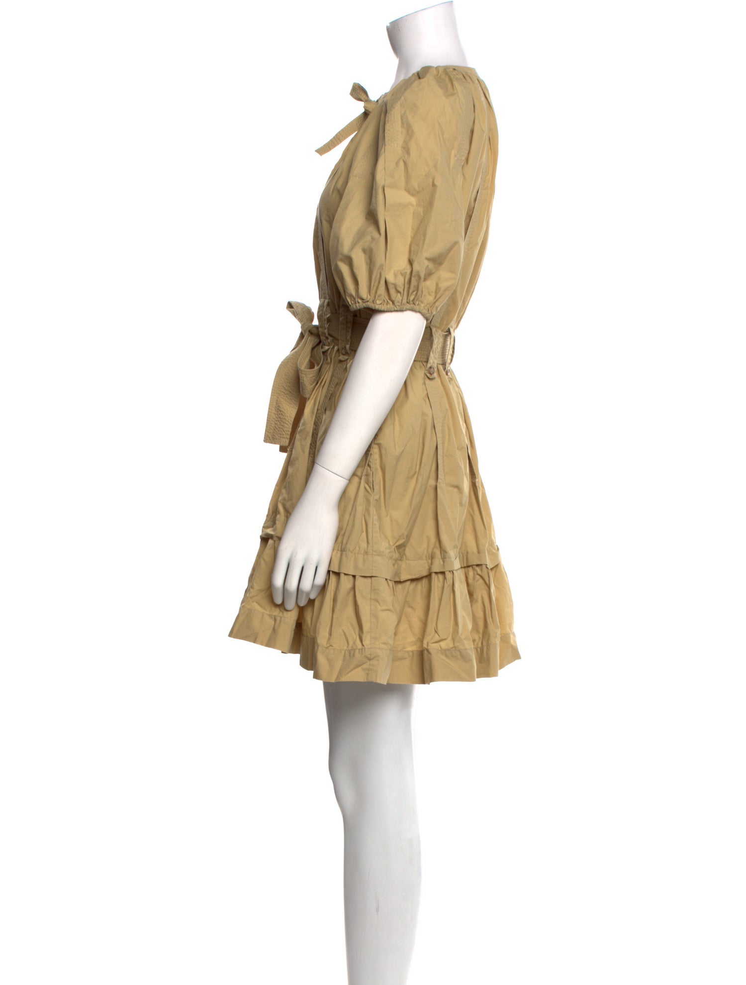 Ulla Johnson V-Neck Mini Dress