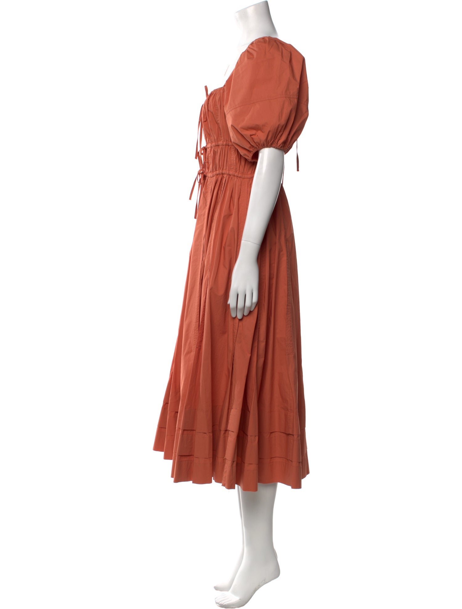 Ulla Johnson Square Neckline Long Dress