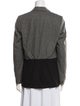 Ulla Johnson Wool Colorblock Pattern Blazer